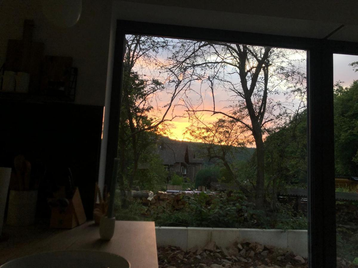 Ferienhaus Waldbaden Im Nationalpark Eifel- Am Bach Schleiden Bagian luar foto