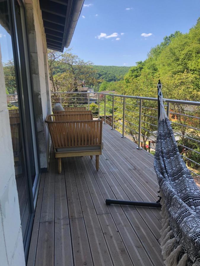Ferienhaus Waldbaden Im Nationalpark Eifel- Am Bach Schleiden Bagian luar foto