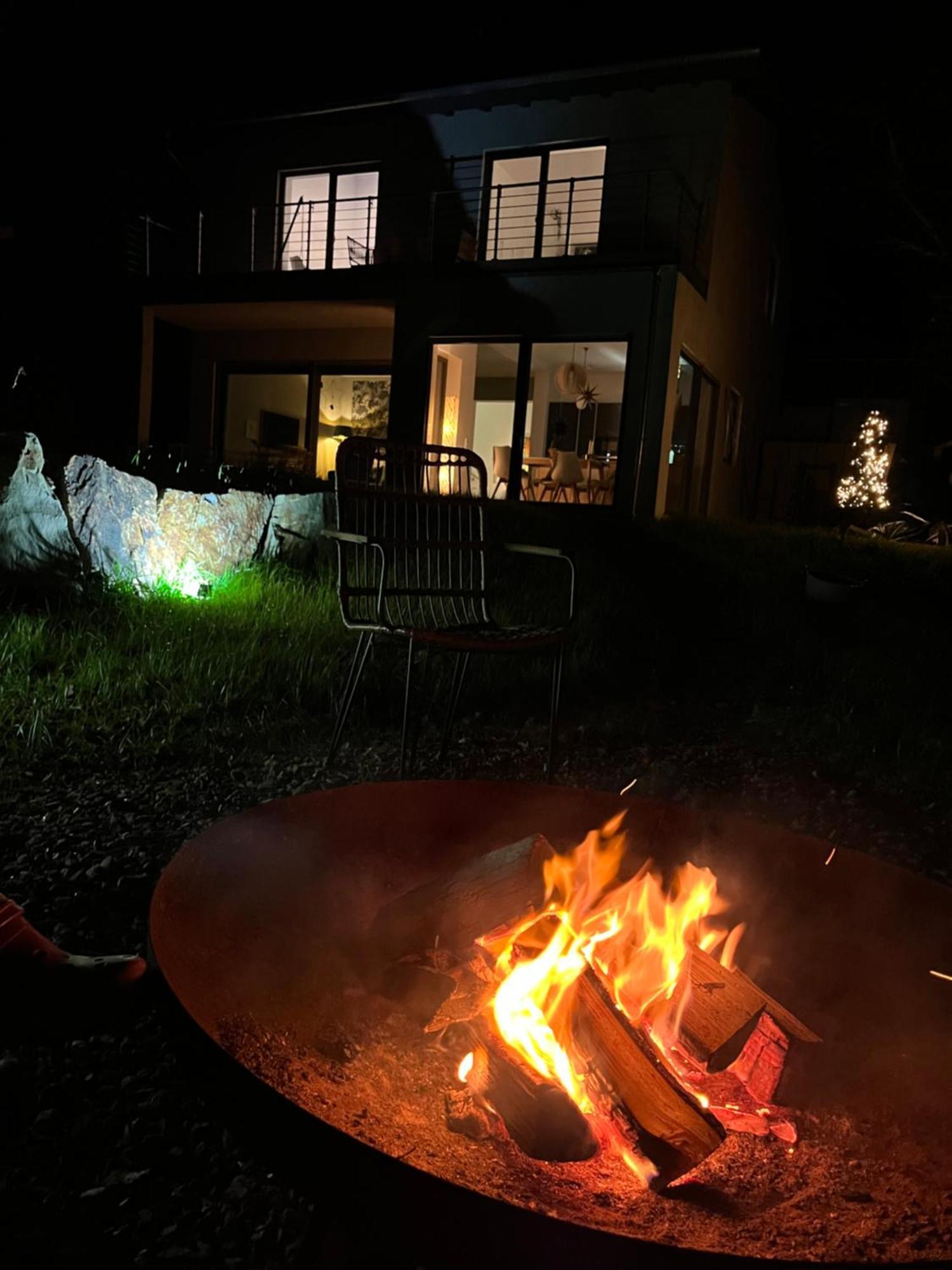 Ferienhaus Waldbaden Im Nationalpark Eifel- Am Bach Schleiden Bagian luar foto